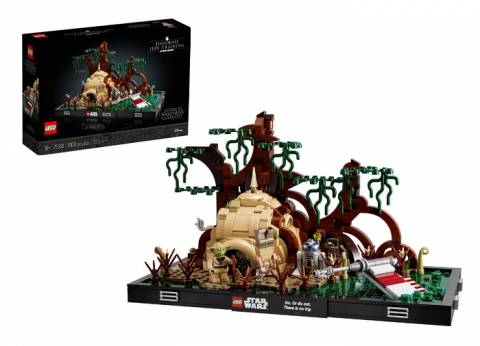 Import - Diorama Antrenamentul Jedi de pe Dagobah
