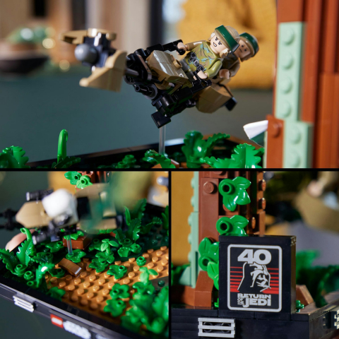 Diorama Urmarire cu speederul pe Endor [7]