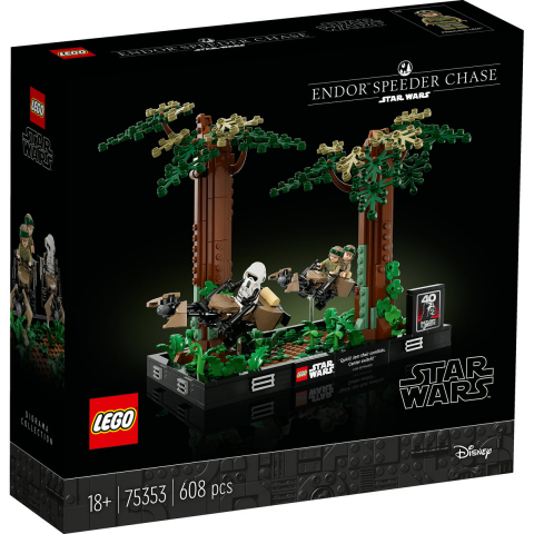 Diorama Urmarire cu speederul pe Endor [1]