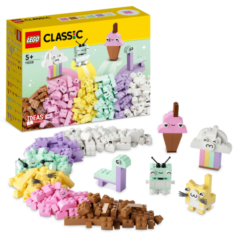 LEGO Classic - Distractie creativa in culori pastel
