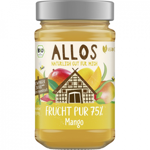 Gemuri si dulceata bio - Dulceata bio de mango cu sirop de agave