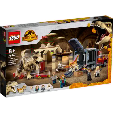 Evadarea dinozaurilor T.rex si Atrociraptor [1]
