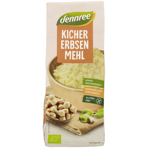 Faina bio si gris - Faina bio de naut fara gluten