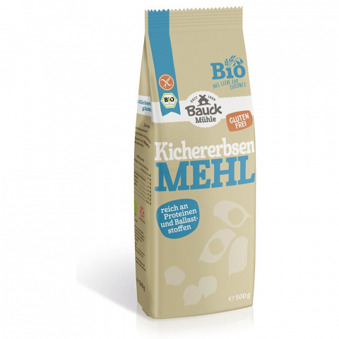 Faina bio si gris - Faina de naut fara gluten
