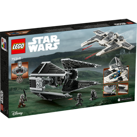 Fang Fighter mandalorian vs TIE Interceptor [2]