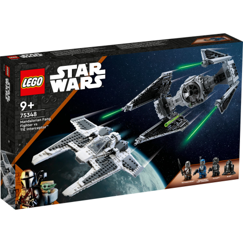 Fang Fighter mandalorian vs TIE Interceptor [1]