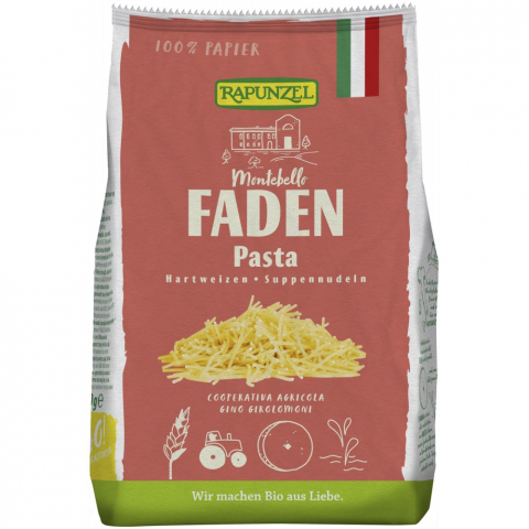 Paste bio din grau - Fidea bio semola ecologica
