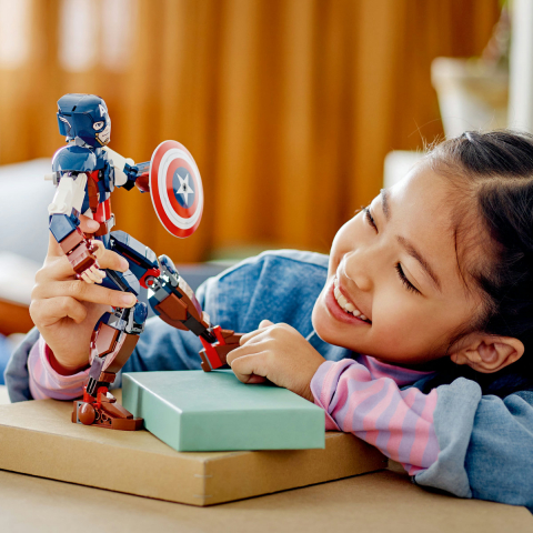Figurina de constructie Captain America [4]