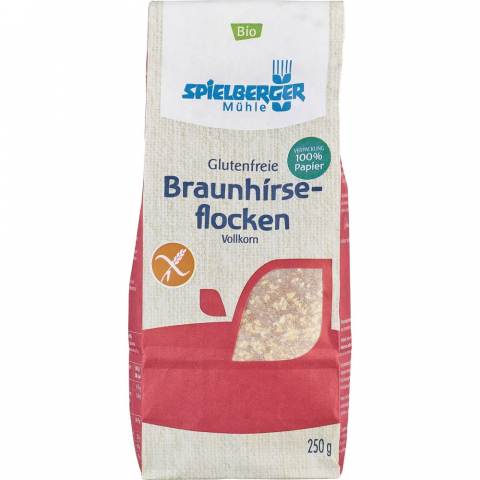 Cereale bio expandate - Fulgi bio din mei maro fara gluten