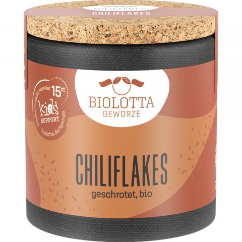 Condimente bio - Fulgi de chili zdrobiti ecologici