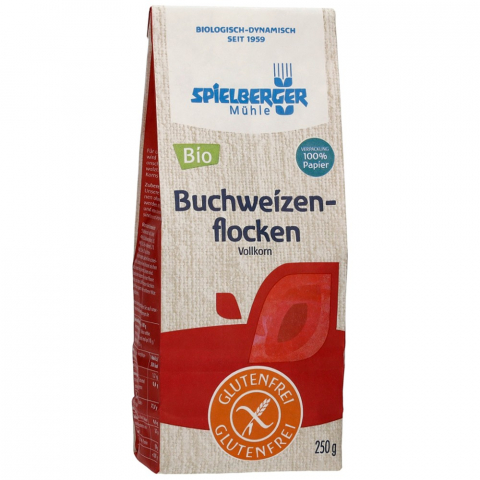 Fulgi din cereale bio - Fulgi de hrisca bio integrali fara gluten