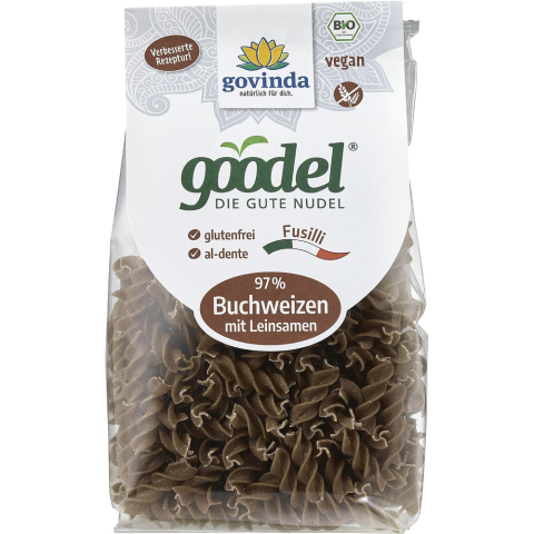 Paste bio fara gluten - Fusilli bio din hrisca cu in, fara gluten