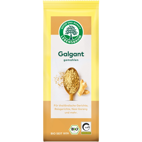Condimente bio - Galangal bio macinat
