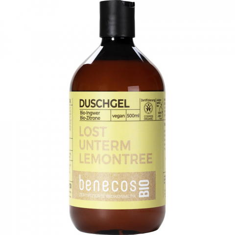 Produse BIO - Gel de dus cu ghimbir bio si lamaie bio