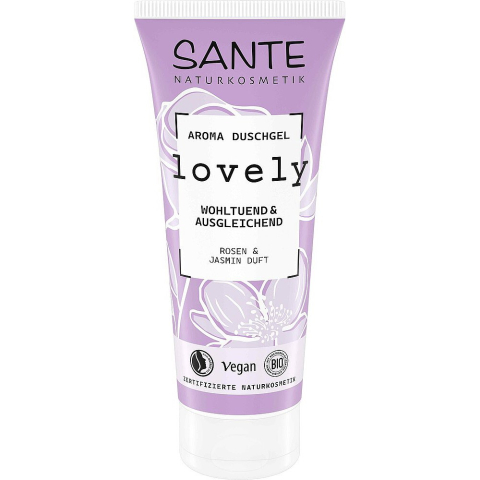 Ingrijirea corpului - Gel de dus Lovely cu trandafir si iasomie
