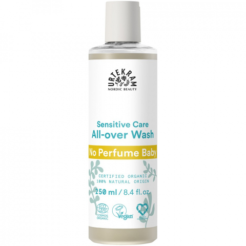 Cosmetice bio pentru copii - Gel de dus si sampon fara parfum pentru copii