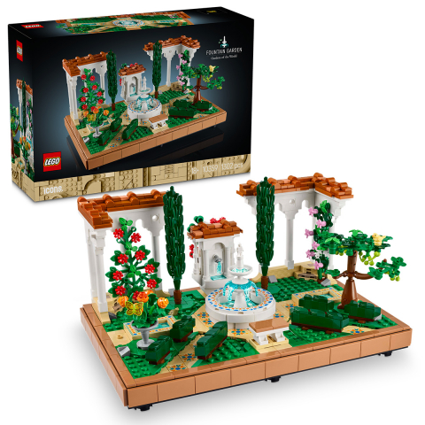 LEGO Icons (Creator Expert) - Gradina cu fantana