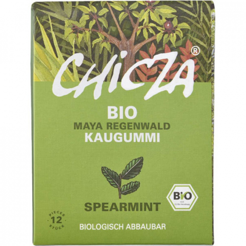Produse BIO - Guma de mestecat bio cu menta piperata