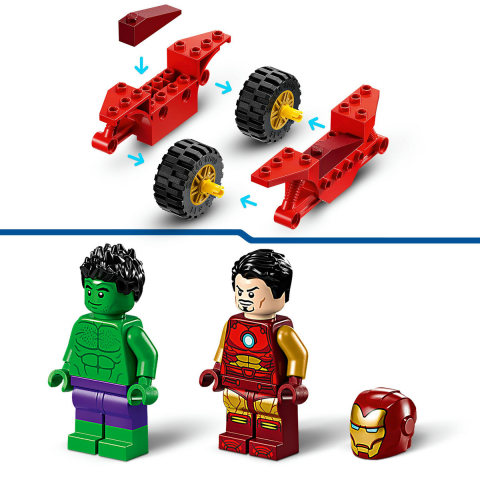 Iron Man cu motocicleta si Hulk [8]