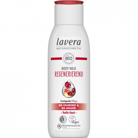 Produse BIO - Lapte de corp regenerant cu merisor si ulei de argan bio