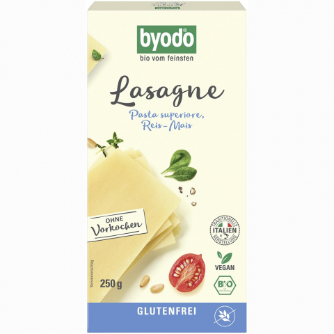 Paste bio fara gluten - Lasagna din porumb si orez fara gluten