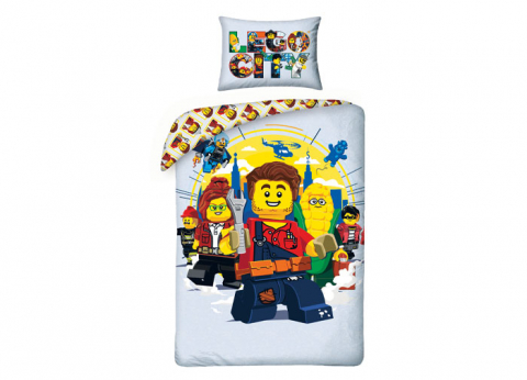 Lenjerii de pat si textile - Lenjerie de pat LEGO City