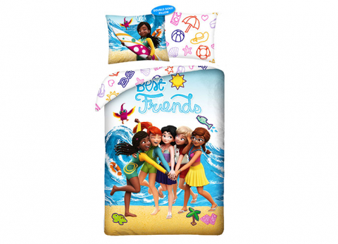 Lenjerii de pat si textile - Lenjerie de pat LEGO Friends