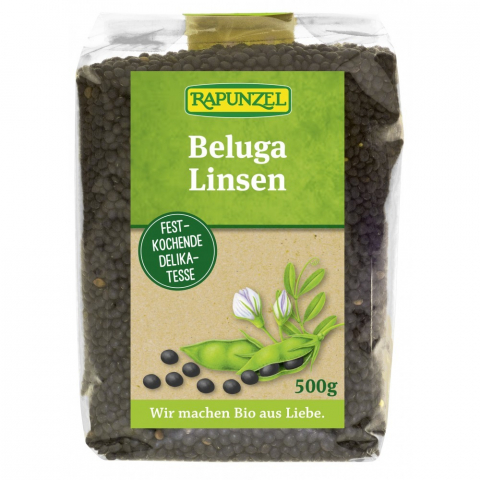 Legume bio - Linte Beluga bio neagră mică