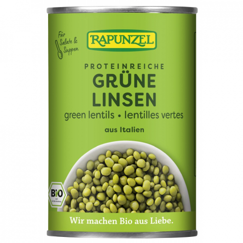 Legume bio in conserva - Linte verde bio la conserva