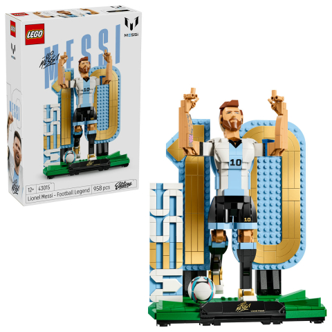 LEGO Editions - Lionel Messi - Legendă a fotbalului