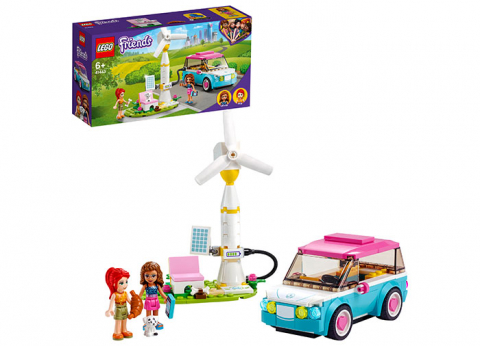 LEGO Friends - Masina electrica a Oliviei