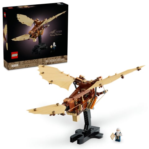 LEGO Icons (Creator Expert) - Masina zburatoare a lui Leonardo da Vinci