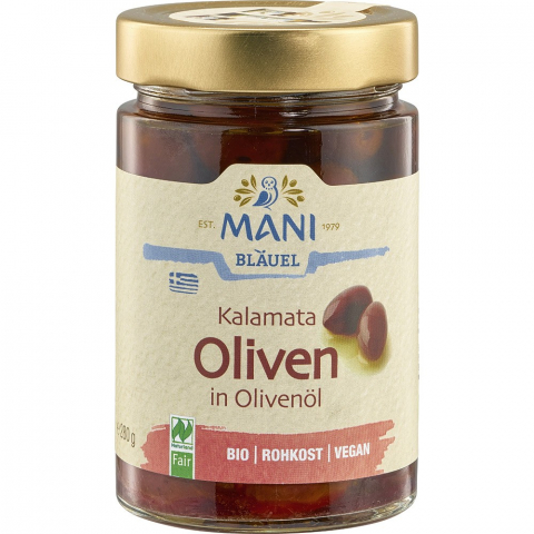 Masline bio - Masline Kalamata in ulei de masline
