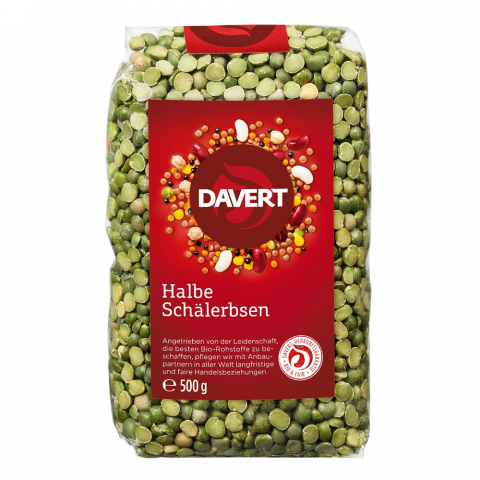 Produse BIO - Mazare verde jumatati
