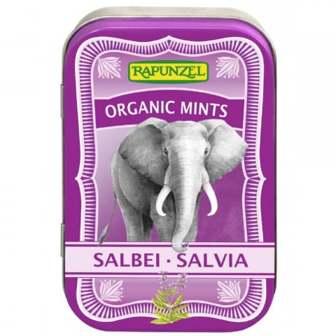 Bomboane bio - Mints drajeuri bio cu salvie