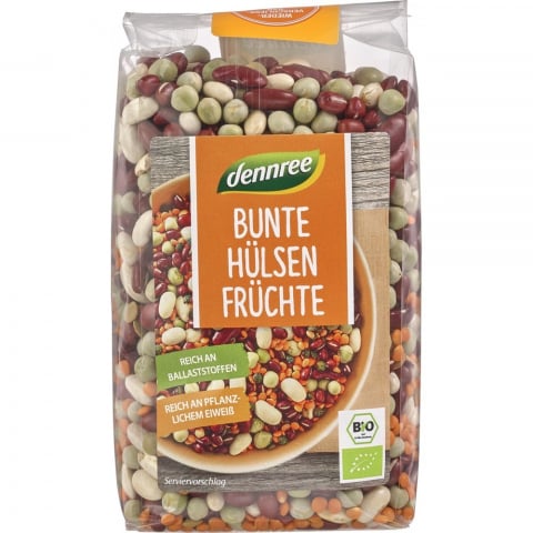 Legume bio - Mix colorat din leguminoase