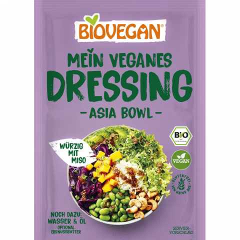 Condimente bio - Mix dressing bio pentru salata Asia fara gluten, vegan