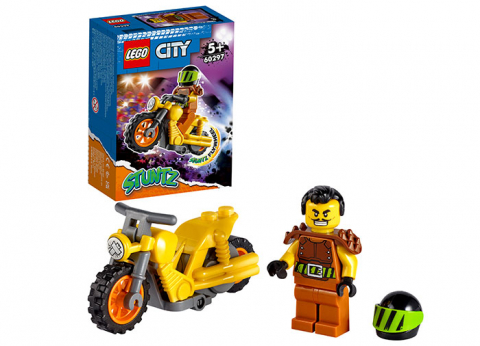LEGO City - Motocicleta de cascadorii cu impact