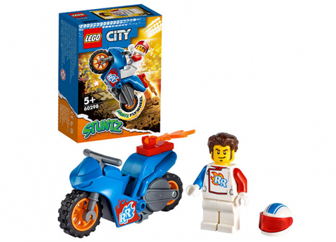 LEGO City - Motocicleta de cascadorii cu racheta