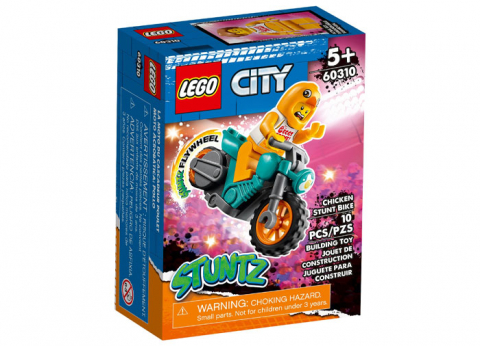 LEGO City - Motocicleta de cascadorii Gaina