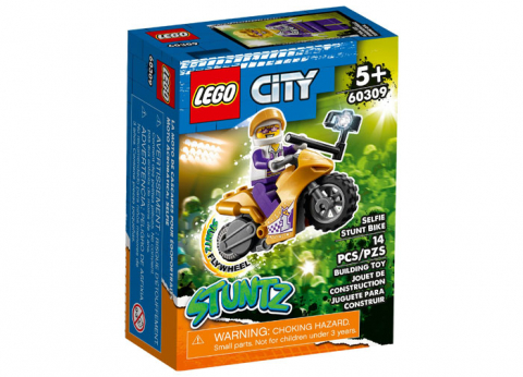 LEGO City - Motocicleta de cascadorii Selfie