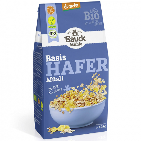Musli bio - Musli bio cu ovaz, fara gluten, demeter