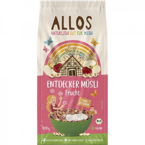 Musli bio - Musli cu fructe bio pentru copii
