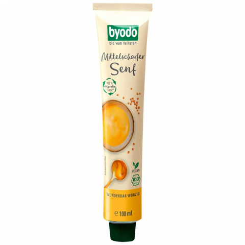 Mustar bio - Mustar bio usor picant in tub