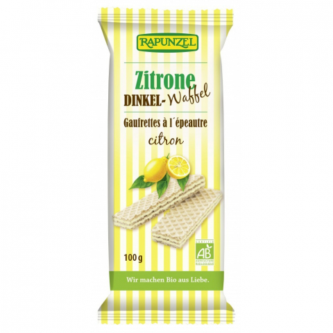 Biscuiti si napolitane bio - Napolitana bio cu lămâie