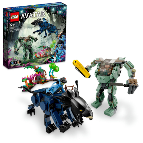 LEGO Disney - Neytiri si Thanator vs. Robotul AMP Quaritch