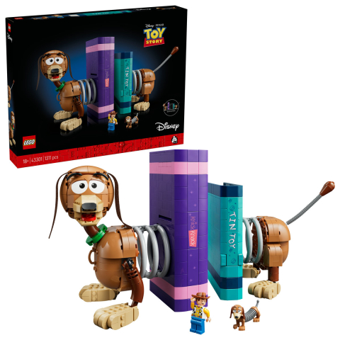 LEGO Disney - Opritoare de cărți Câinele Slinky din Povestea jucăriilor