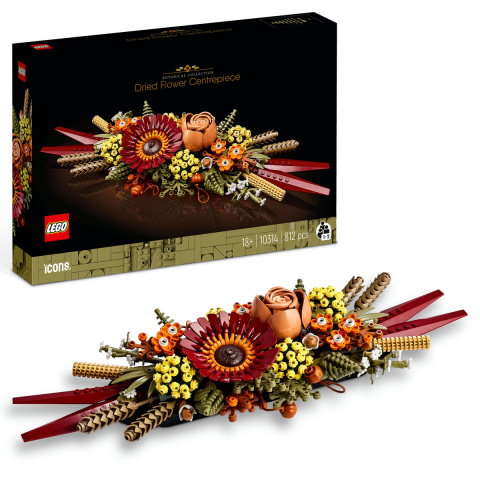Import - Ornament din flori uscate