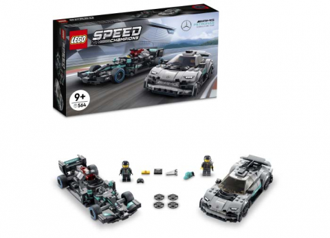 LEGO Speed Champions - Pachet Dublu Mercedes