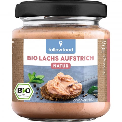 Conserve de peste bio - Pasta de somon natur